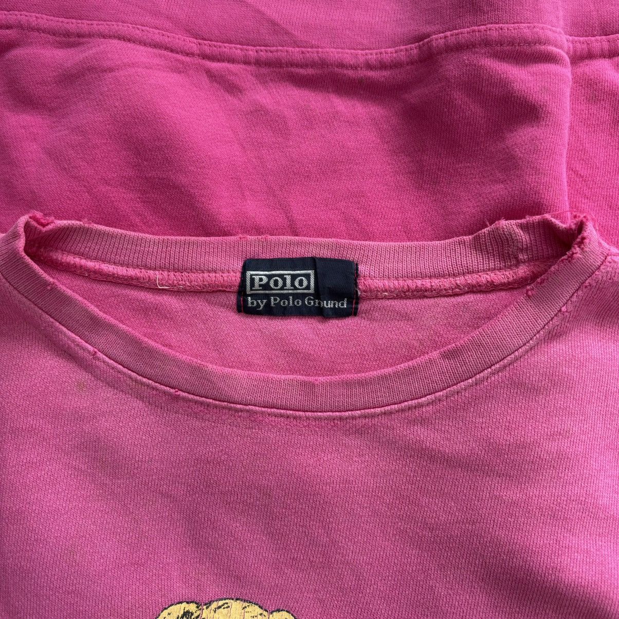 Thrashed Vintage Polo by Polo Ground Bear Sweatshirt