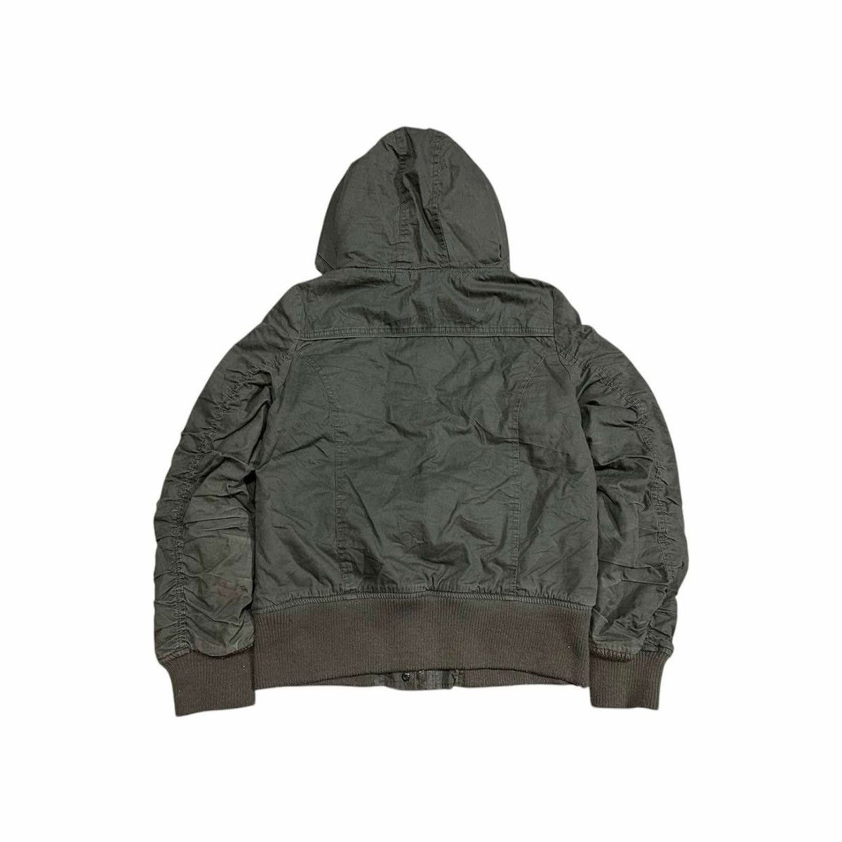 If Six Was Nine 🔥Sick Y2K Joky Gal Bono Bomber Parachute Jacket Hooded LGB Size US M / EU 48-50 / 2 - 9 Thumbnail