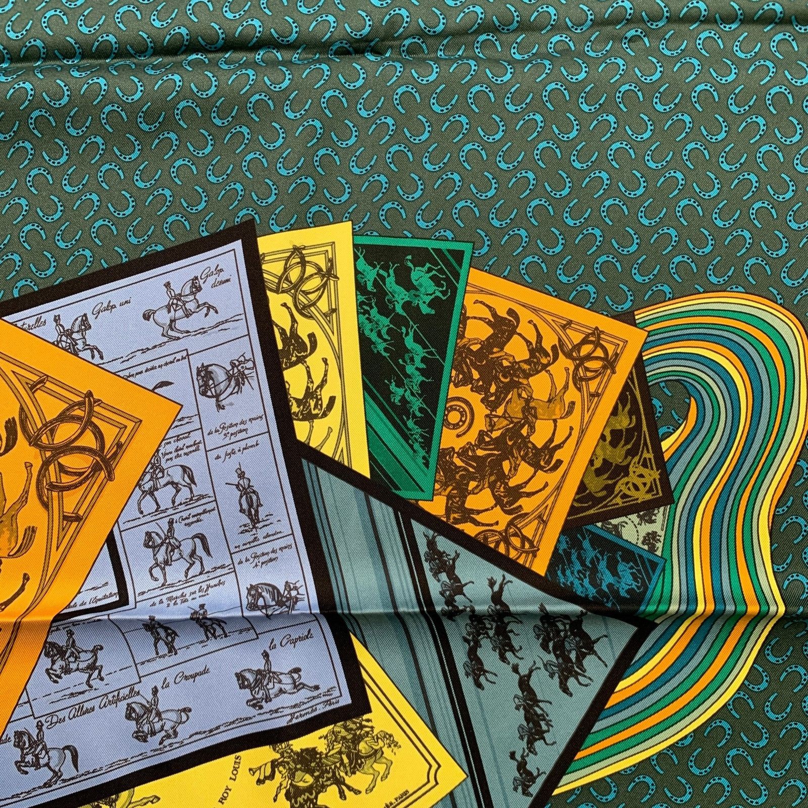 Hermes HERMES Print Silk Scarves & Shawls Size ONE SIZE - 5 Thumbnail
