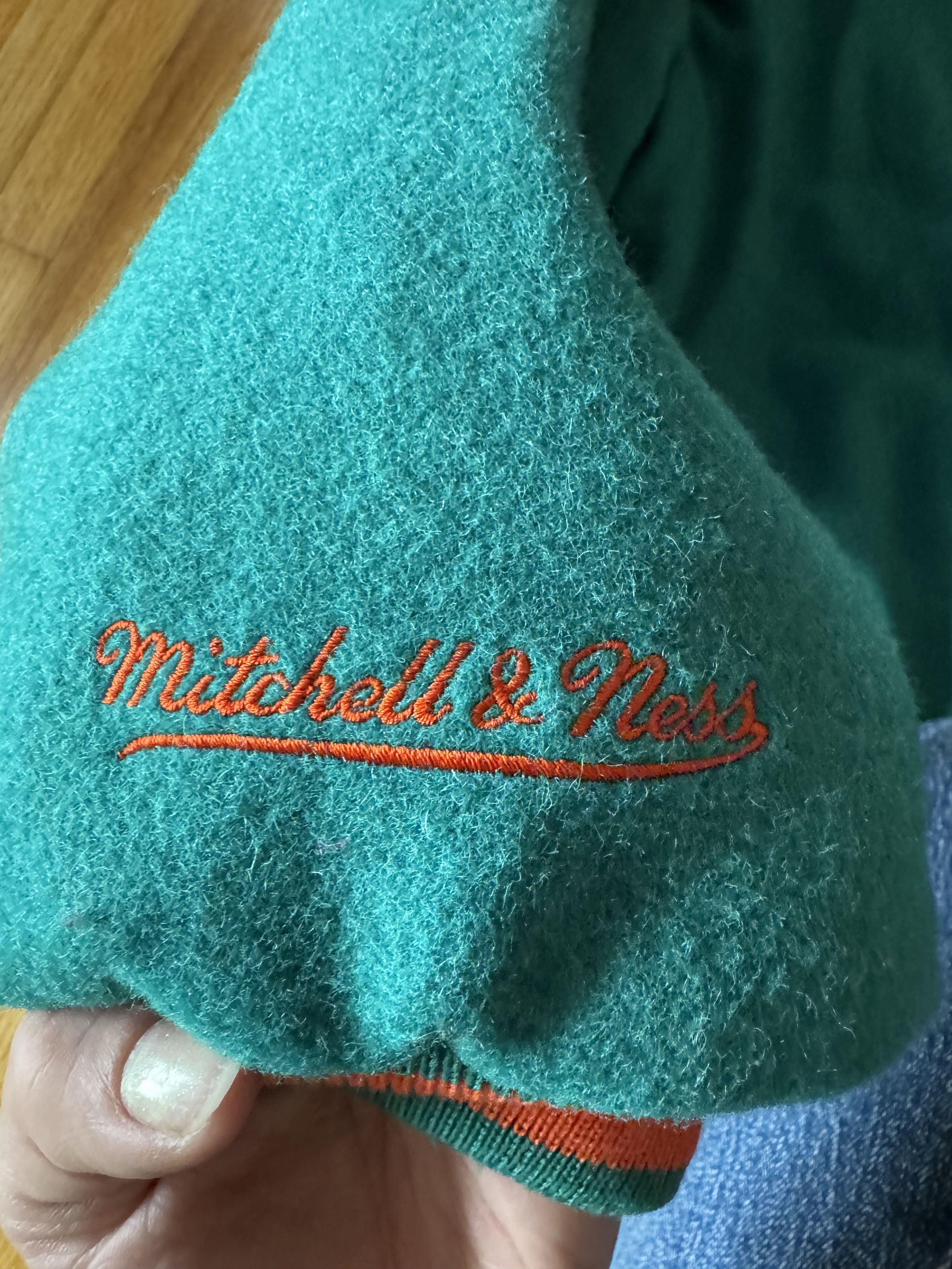 Mitchell & Ness Mitchell & Ness x NFL Reversible Miami Dolphins Jacket Size US XXL / EU 58 / 5 - 6 Thumbnail