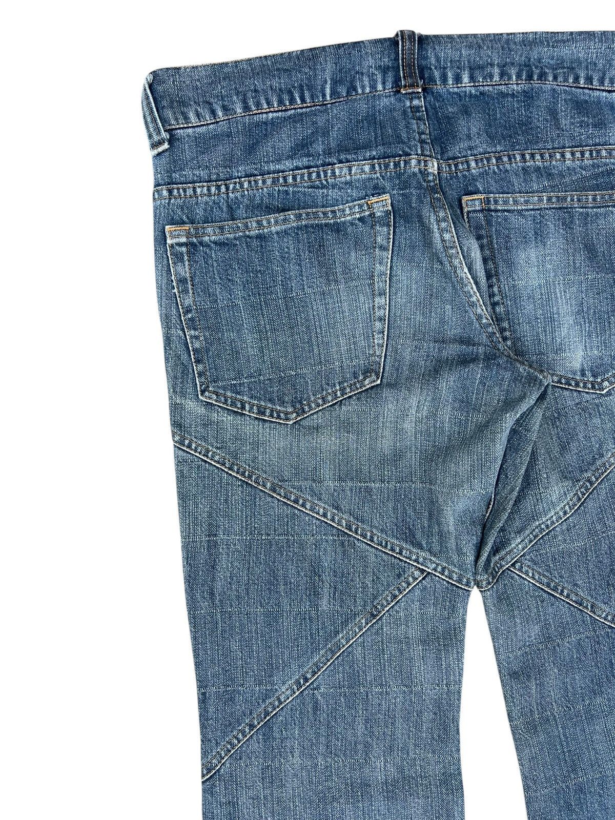 Tornado Mart Archive Tornado Mart Patchwork Denim Super Flare Jeans Size US 31 - 15 Thumbnail