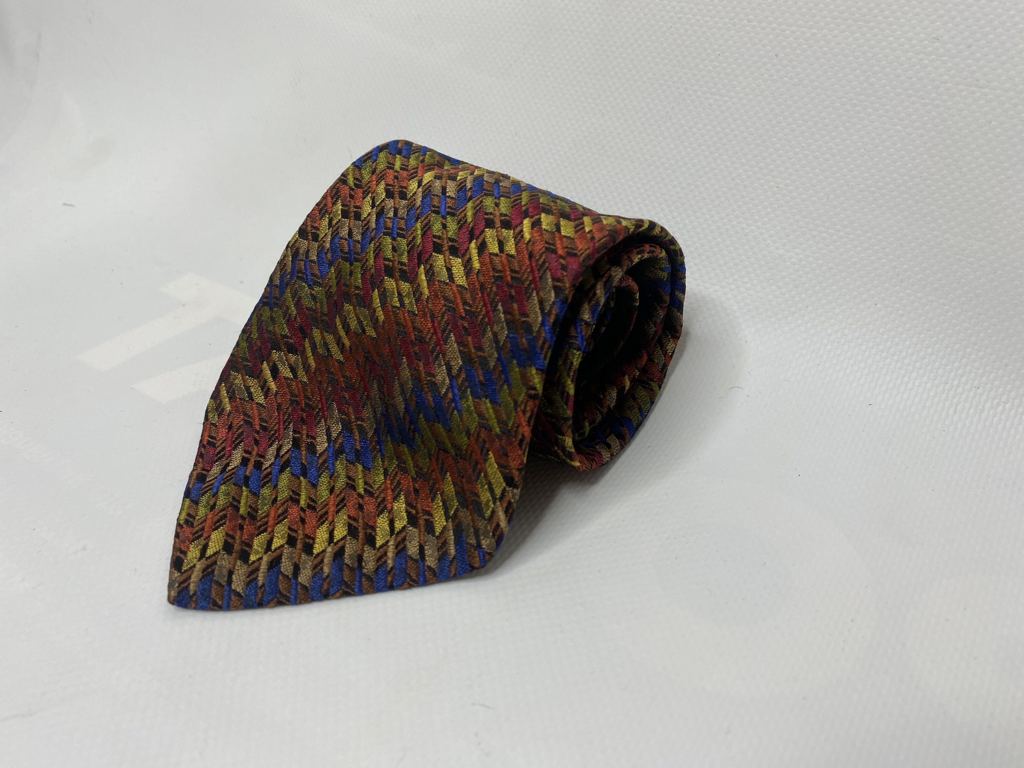 Missoni × Vintage VINTAGE MISSONI CRAVATTE SILK TIE STRIPES PATTERN MADE ITALY Size ONE SIZE - 1 Thumbnail