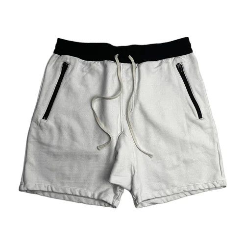 FEAR OF GOD ESSENTIALS OG SHORTS WHITE/BLACK