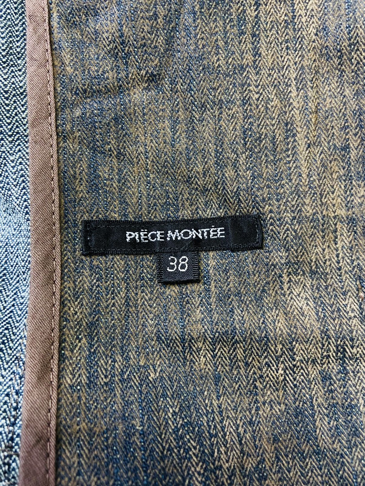 Seditionaries Piece Montee Denim Punk Blazer Size S / US 4 / IT 40 - 15 Thumbnail