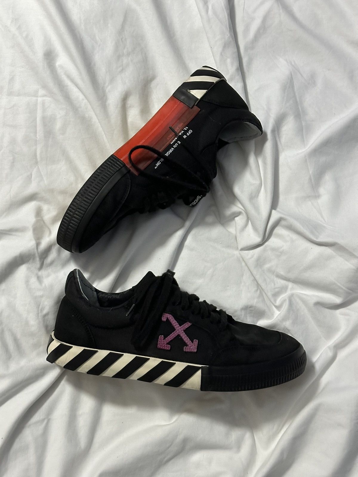 image of Off White Sneakers Off-White in Black, Men's (Size 11)