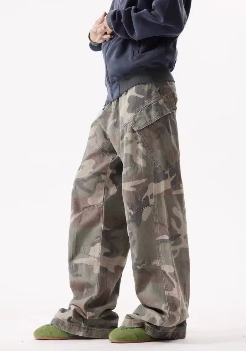 Japanese Brand × Jean Vintage Multi-pocket Camouflage Cargo Pants Size US 32 / EU 48 - 2 Thumbnail
