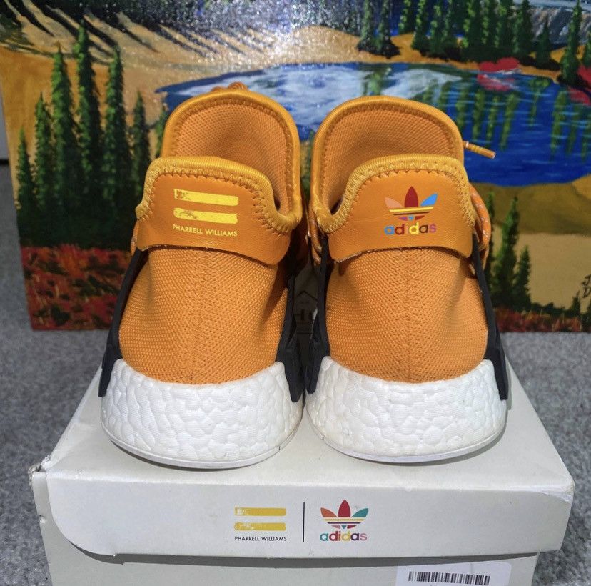Adidas × Pharrell Pharrell NMD Human Race x Tangerine Size US 9.5 / EU 42-43 - 4 Thumbnail