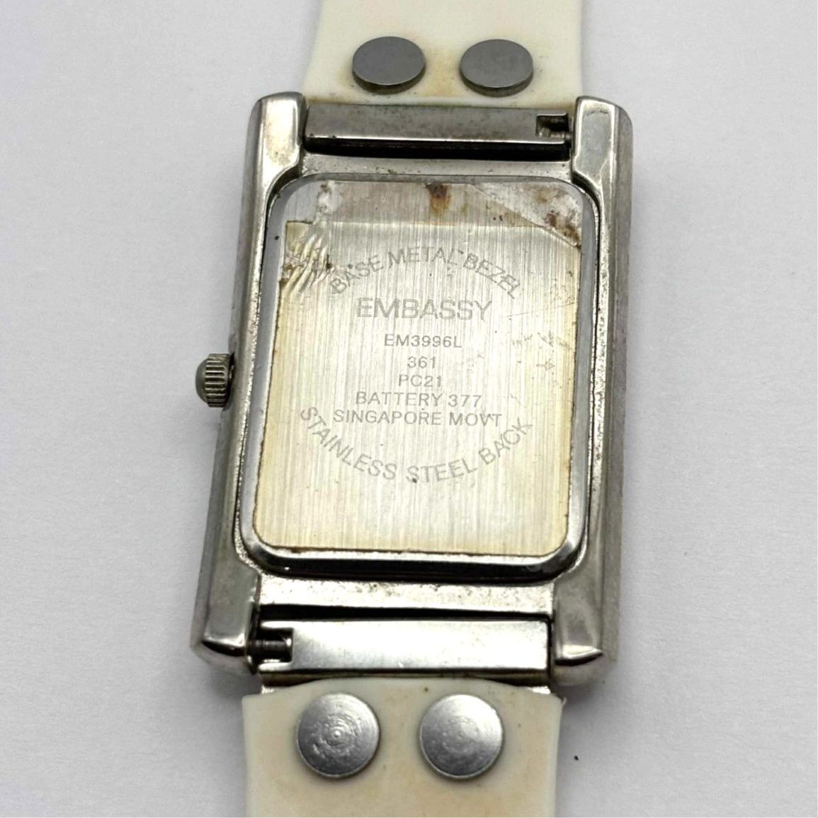 Other White & Silver Embassy Men's Watch Size ONE SIZE - 5 Thumbnail