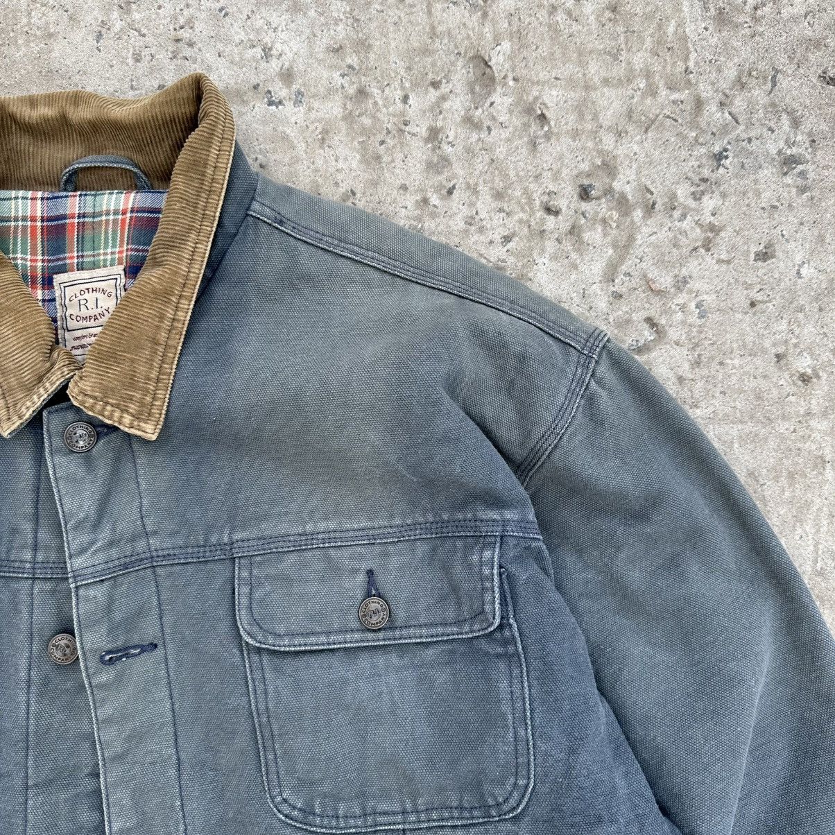 Designer × Japanese Brand Vintage Japanese Style Warm Denim Jacket Bomber Crazy Fit Size US XL / EU 56 / 4 - 8 Thumbnail