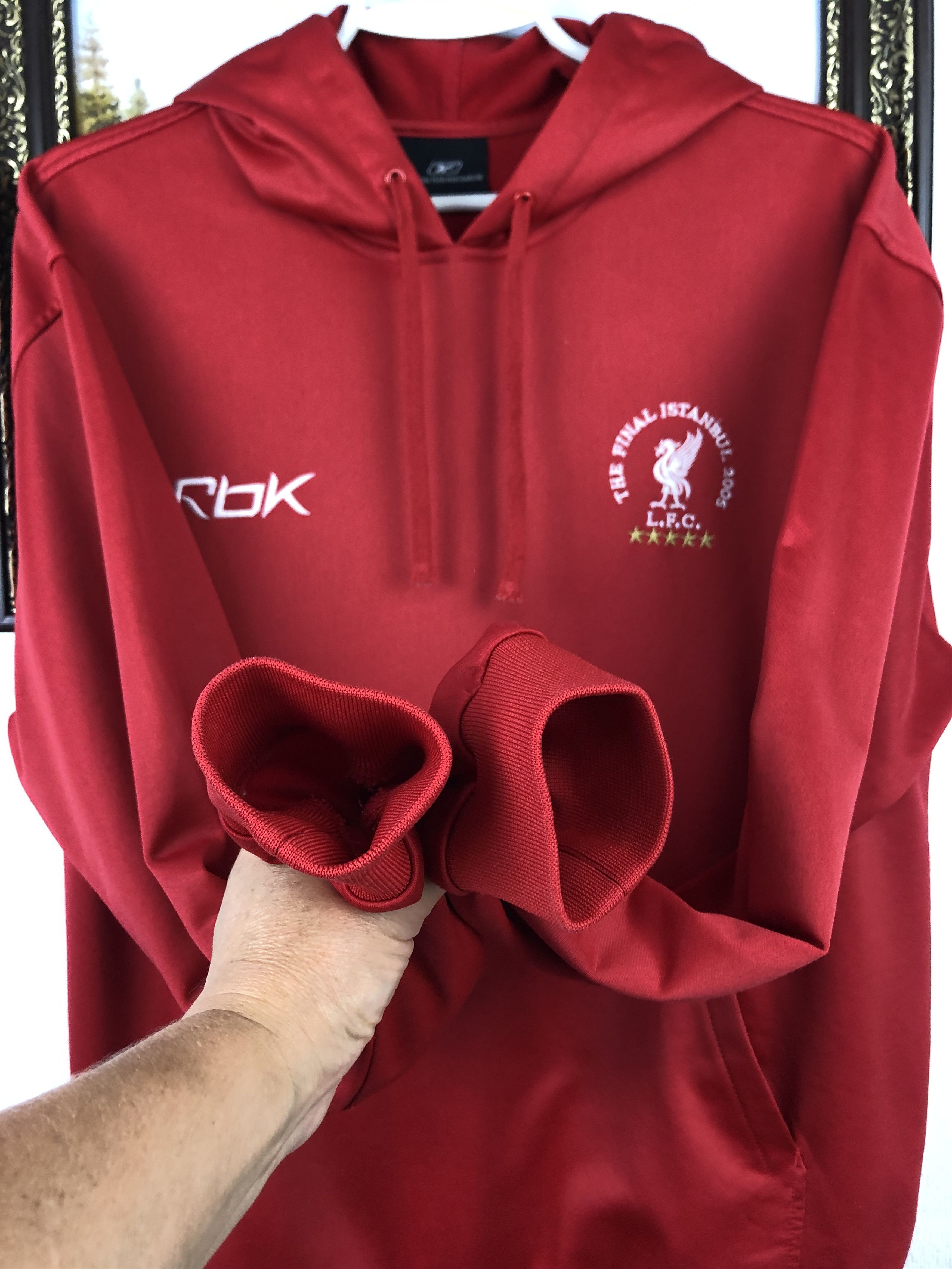 Reebok Vintage Liverpool Football Jacket Final Soccer Mens Track Size US M / EU 48-50 / 2 - 8 Thumbnail