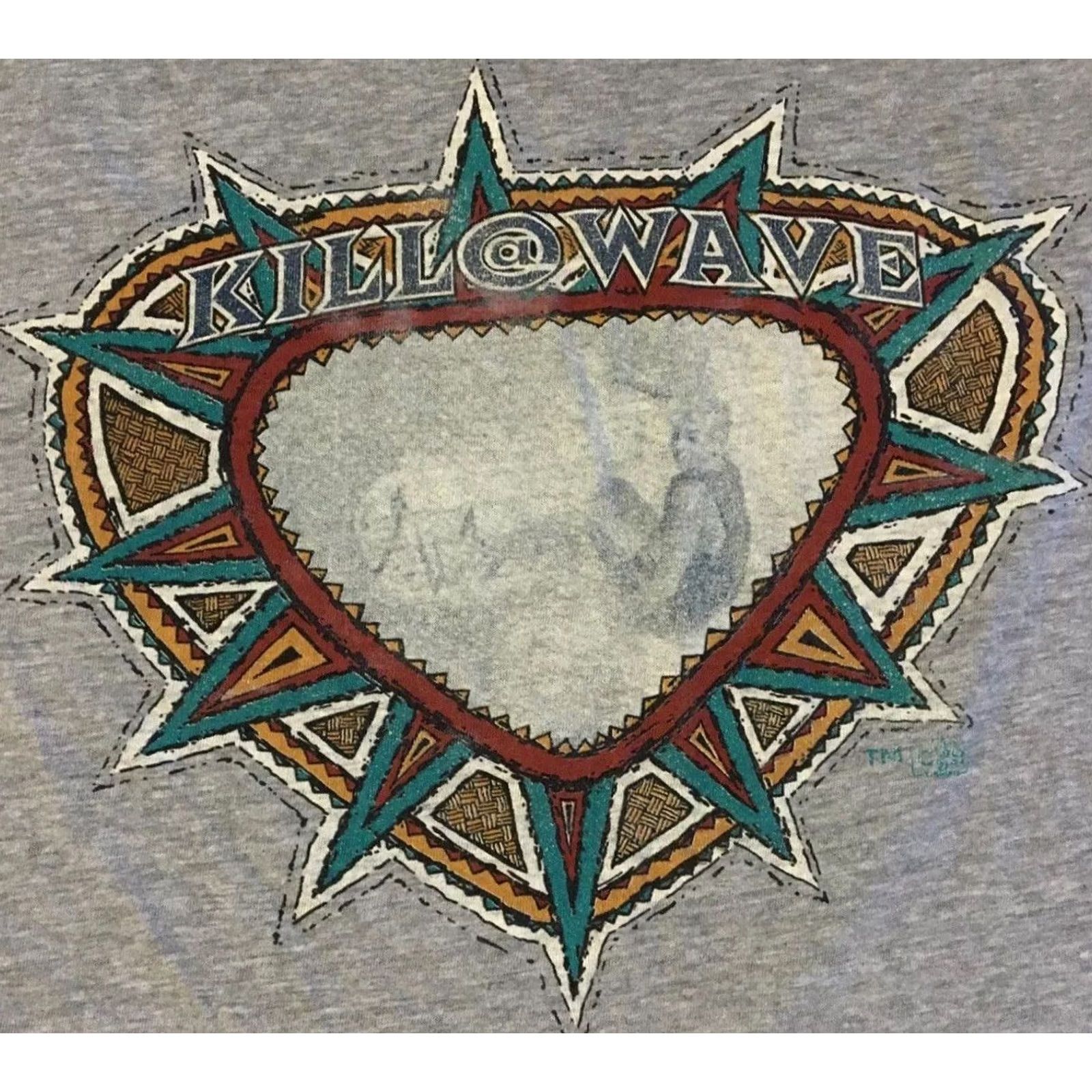Quiksilver VINTAGE Quiksilver Killawave Faded Distress Shirt 2XL Gray Beach Surf Grunge Y2K Gotcha USA 80s 90s Mens T-Shirt Size US XXL / EU 58 / 5 - 3 Thumbnail