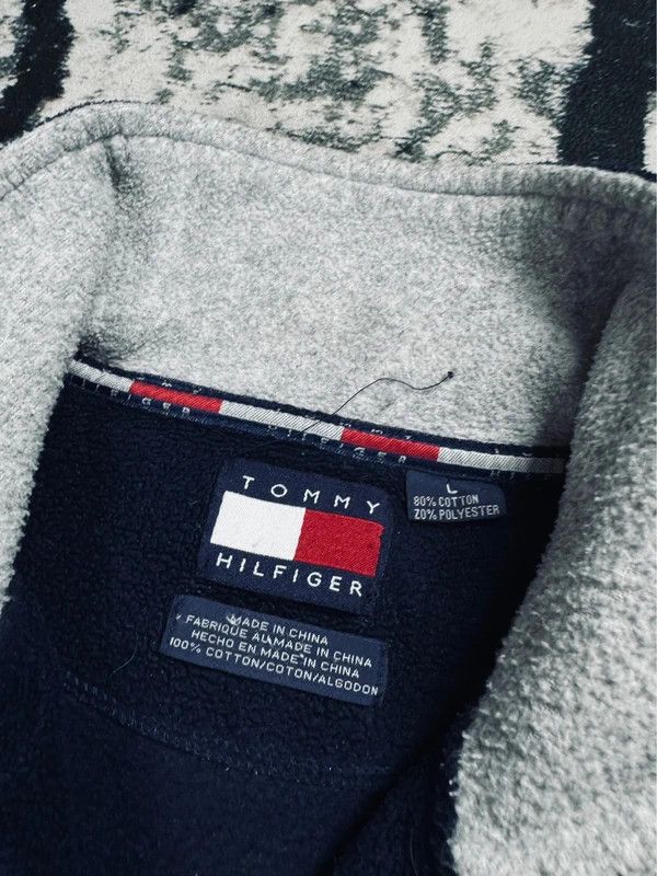 Tommy Hilfiger Vintage halfzip fleece Tommy Hilfiger navy logo L Size US L / EU 52-54 / 3 - 4 Thumbnail