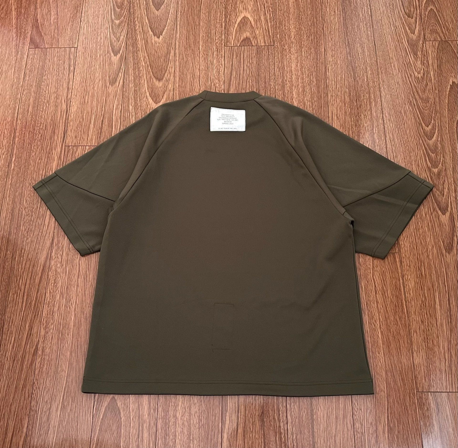 N.Hoolywood N.HOOLYWOOD TEST Japan QD Patched SS Tee 38 Oversize Size US XXS / EU 40 - 2 Thumbnail
