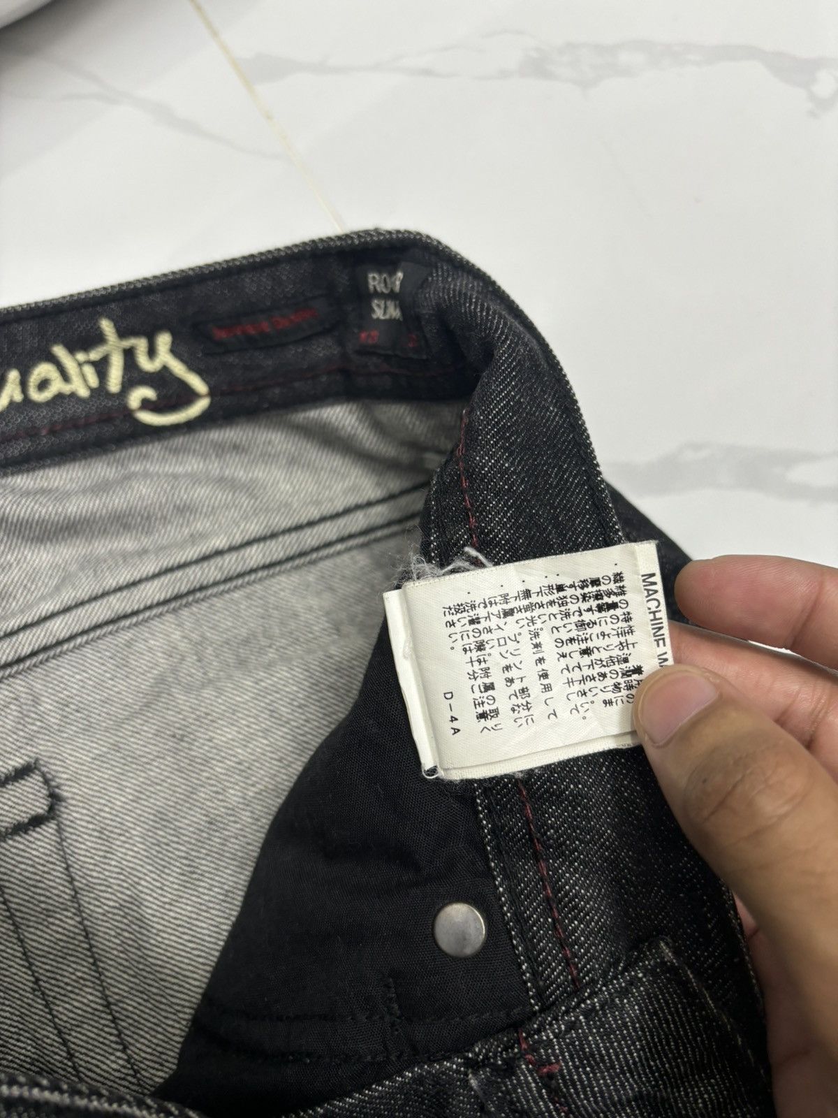 Cult Of Individuality 🔥CULT OF INDIVIDUALITY JAPANESE DENIM ROCKER SLIM FIT JEANS Size US 30 / EU 46 - 15 Thumbnail
