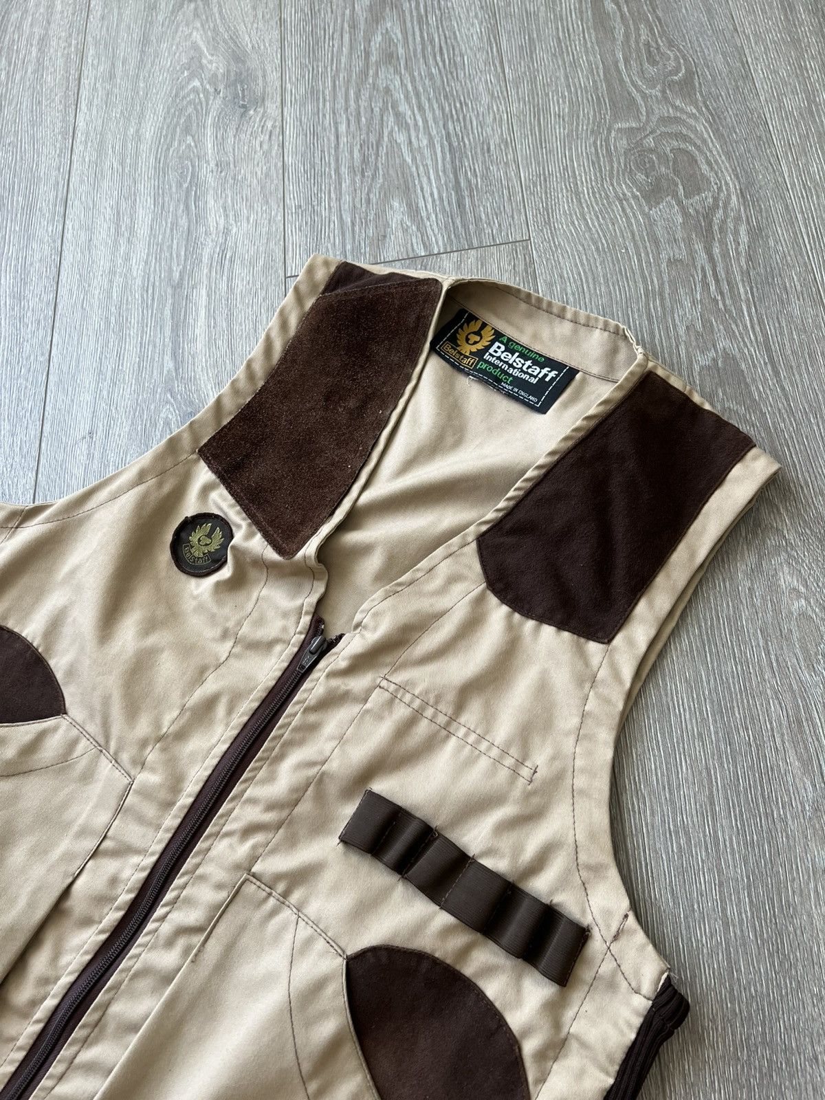 Belstaff × Vintage Vintage Belstaff Vest Size US L / EU 52-54 / 3 - 7 Thumbnail