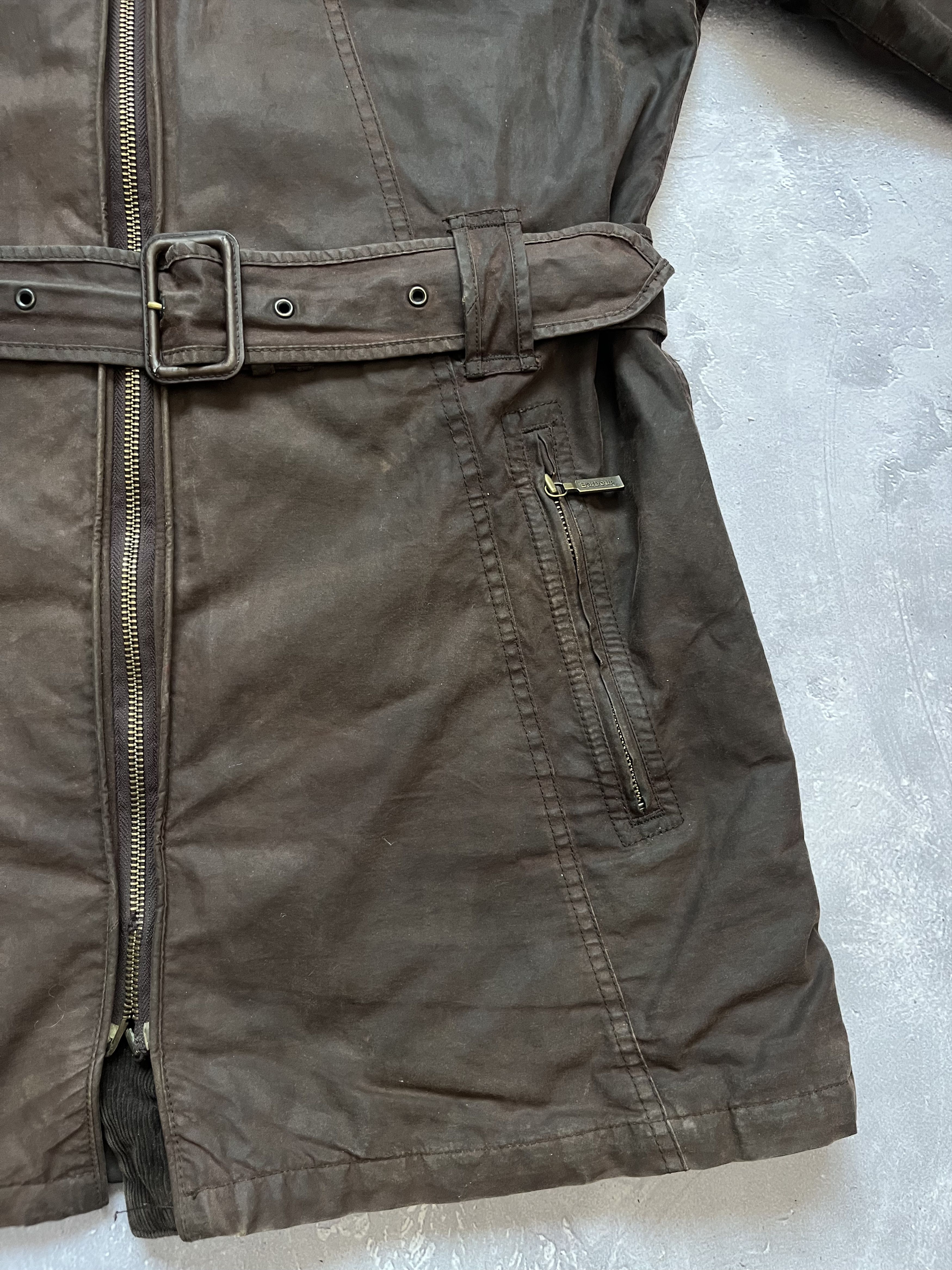 Barbour Barbour Cameron Wax Women's Hooded Jacket Brown British Size XL / US 12-14 / IT 48-50 - 7 Thumbnail