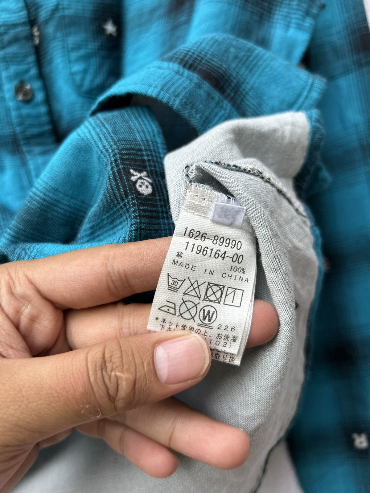 If Six Was Nine 💸BINDINGOFFER💸Rad custom plaid down seditionaries shirt Size US S / EU 44-46 / 1 - 9 Thumbnail