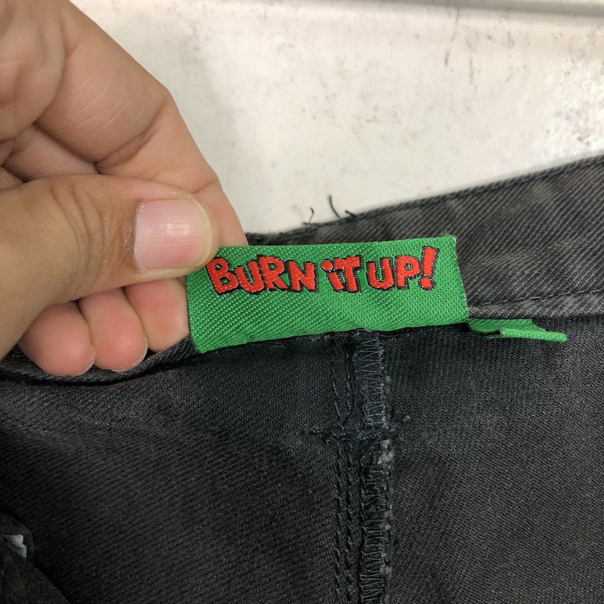 Hysteric Glamour 📌Vintage Short Jeans Burn It Ups Streetwear Style Size US 32 / EU 48 - 16 Thumbnail