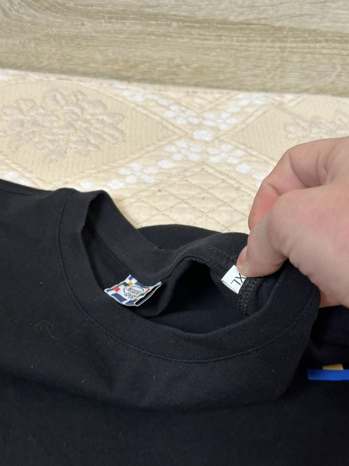 Missoni 🔥 Missoni Sport Vintage Black Logo Tee Shirt Size US XL / EU 56 / 4 - 3 Thumbnail