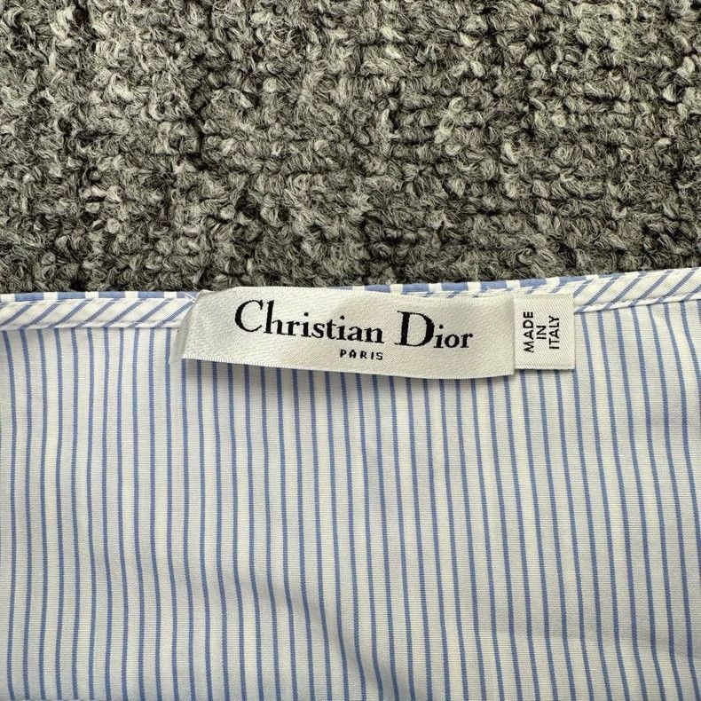 Dior Dior Striped Asymmetrical Skirt Size 34-2506 Size 33" - 4 Thumbnail