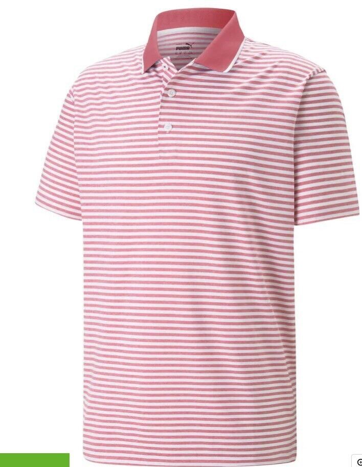 Puma Puma 537447 Mattr Feeder Polo Shirt Heartfelt Stripe S Size US S / EU 44-46 / 1 - 1 Thumbnail