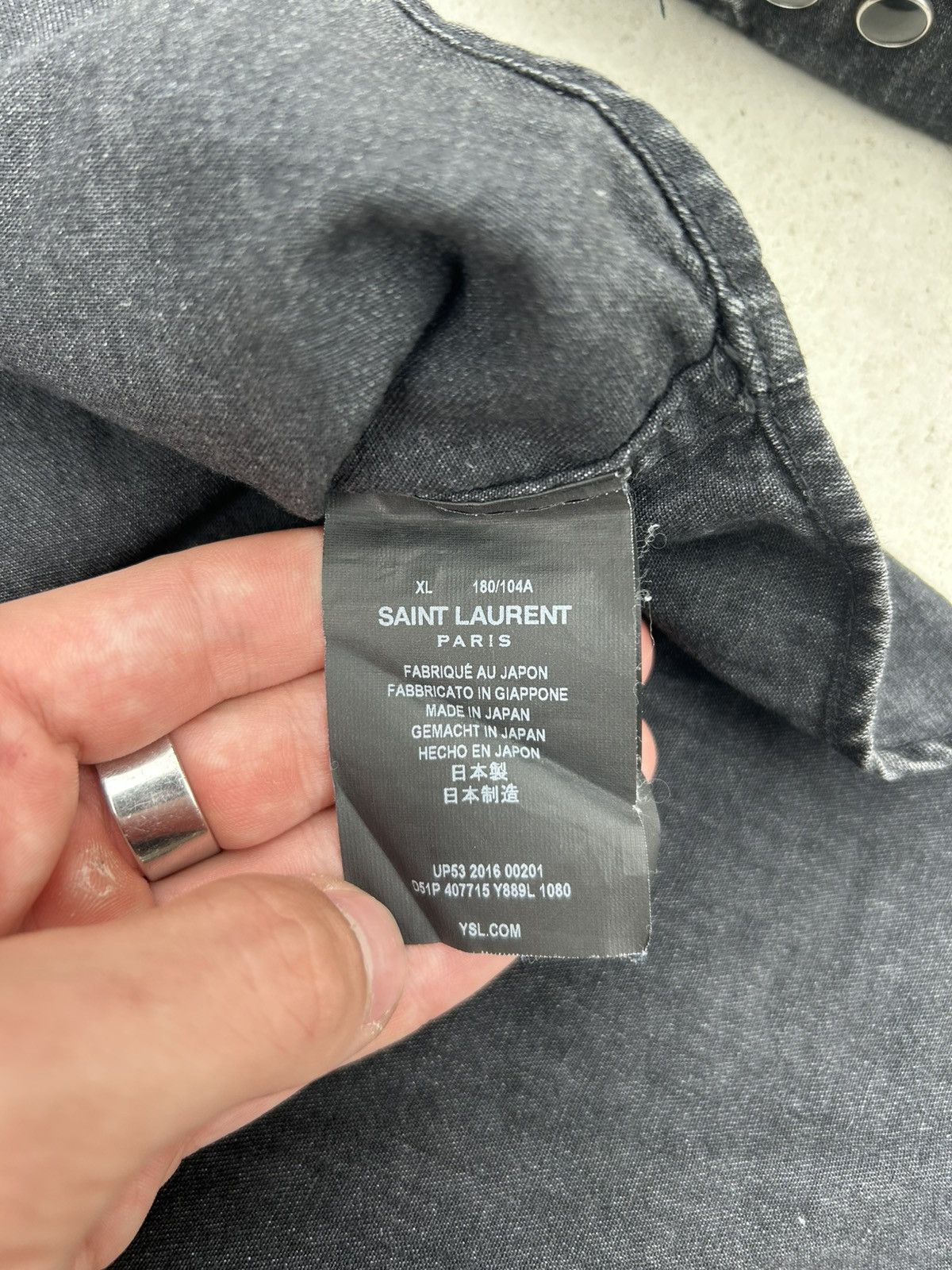 Saint Laurent Paris Saint laurent paris fro japan Size US XL / EU 56 / 4 - 5 Thumbnail