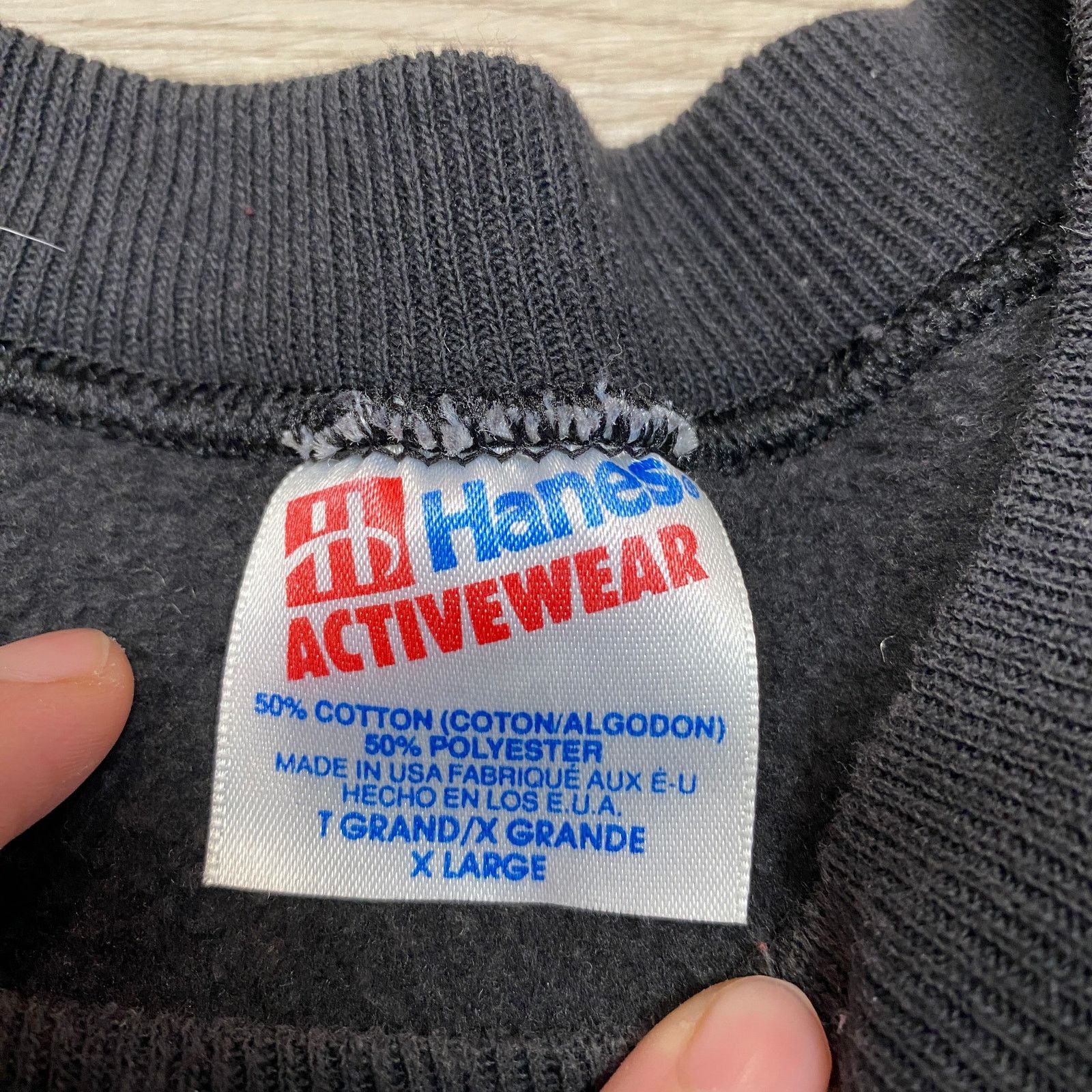 Hanes Vintage 90s Big Bear Ski Retro Crew Sweatshirt Men's XL Size US XL / EU 56 / 4 - 4 Thumbnail