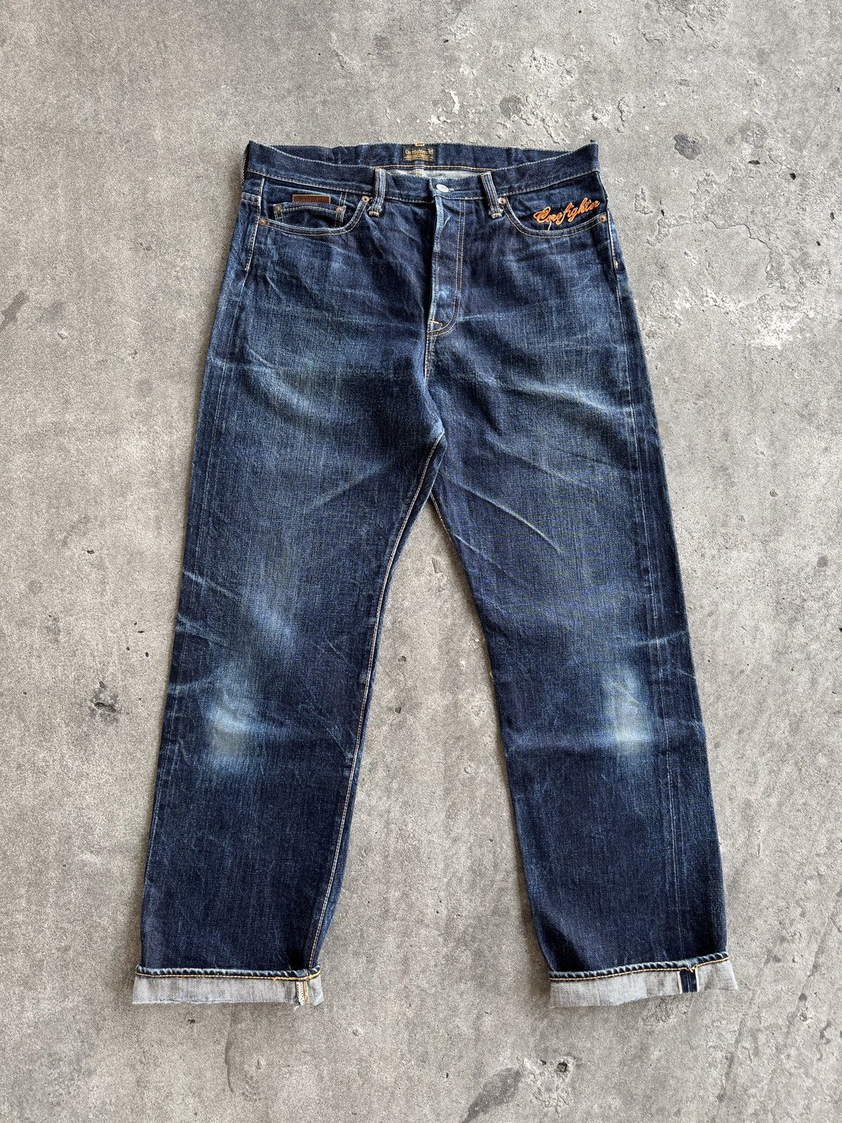 Japanese Brand Corefighterco Selvedge Denim Pants Japan Size US 36 / EU 52 - 1 Thumbnail