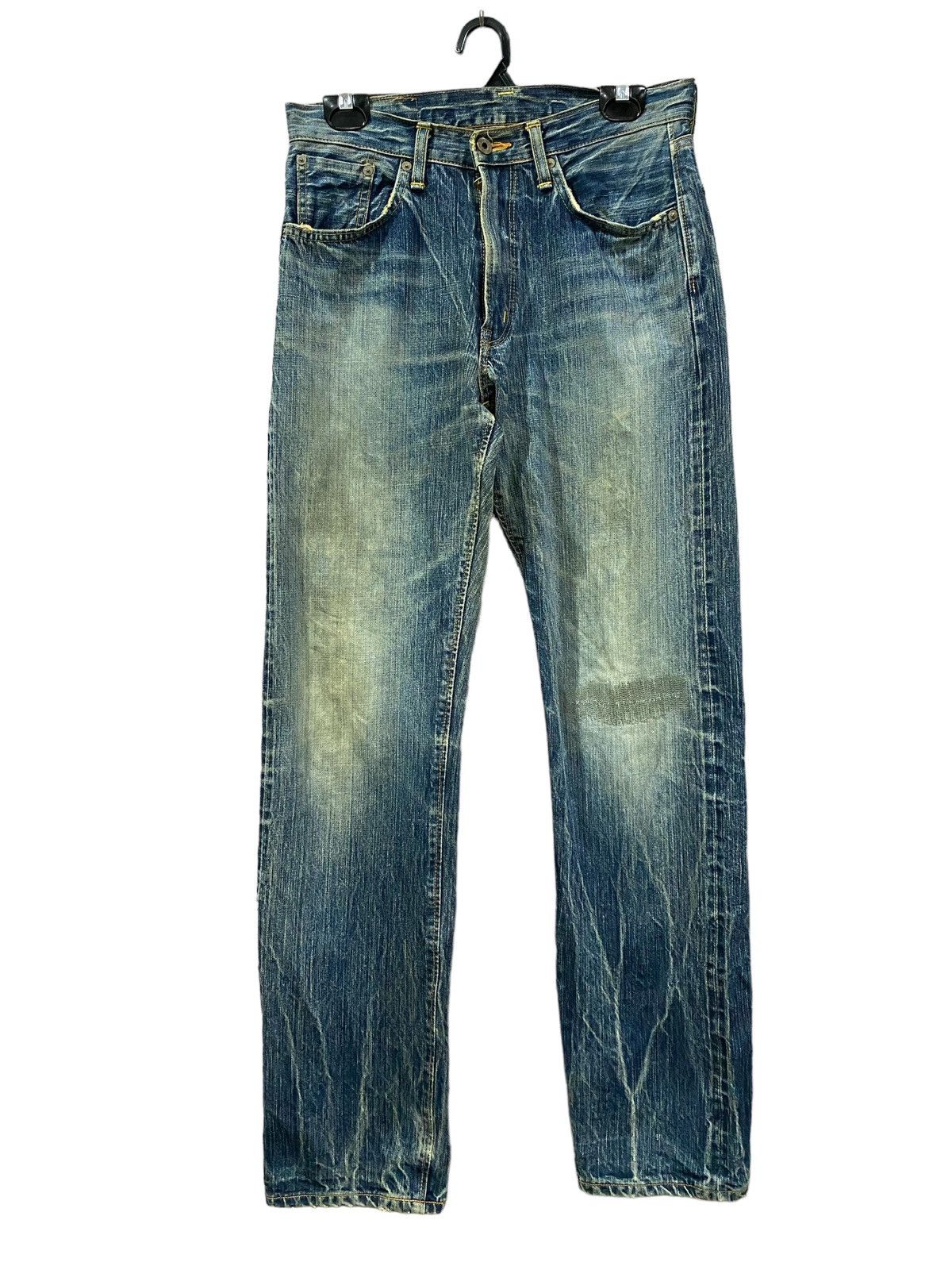 Edwin Vintage EDWIN Distressed Redline 505zx W30” Size US 29 - 1 Thumbnail