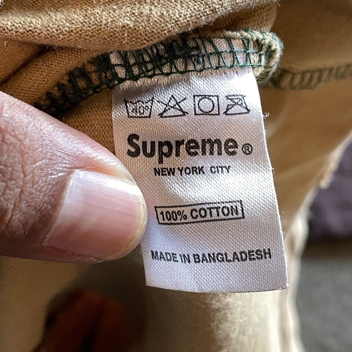 Supreme Supreme Spellout Long Sleeve Tee Size US L / EU 52-54 / 3 - 5 Thumbnail