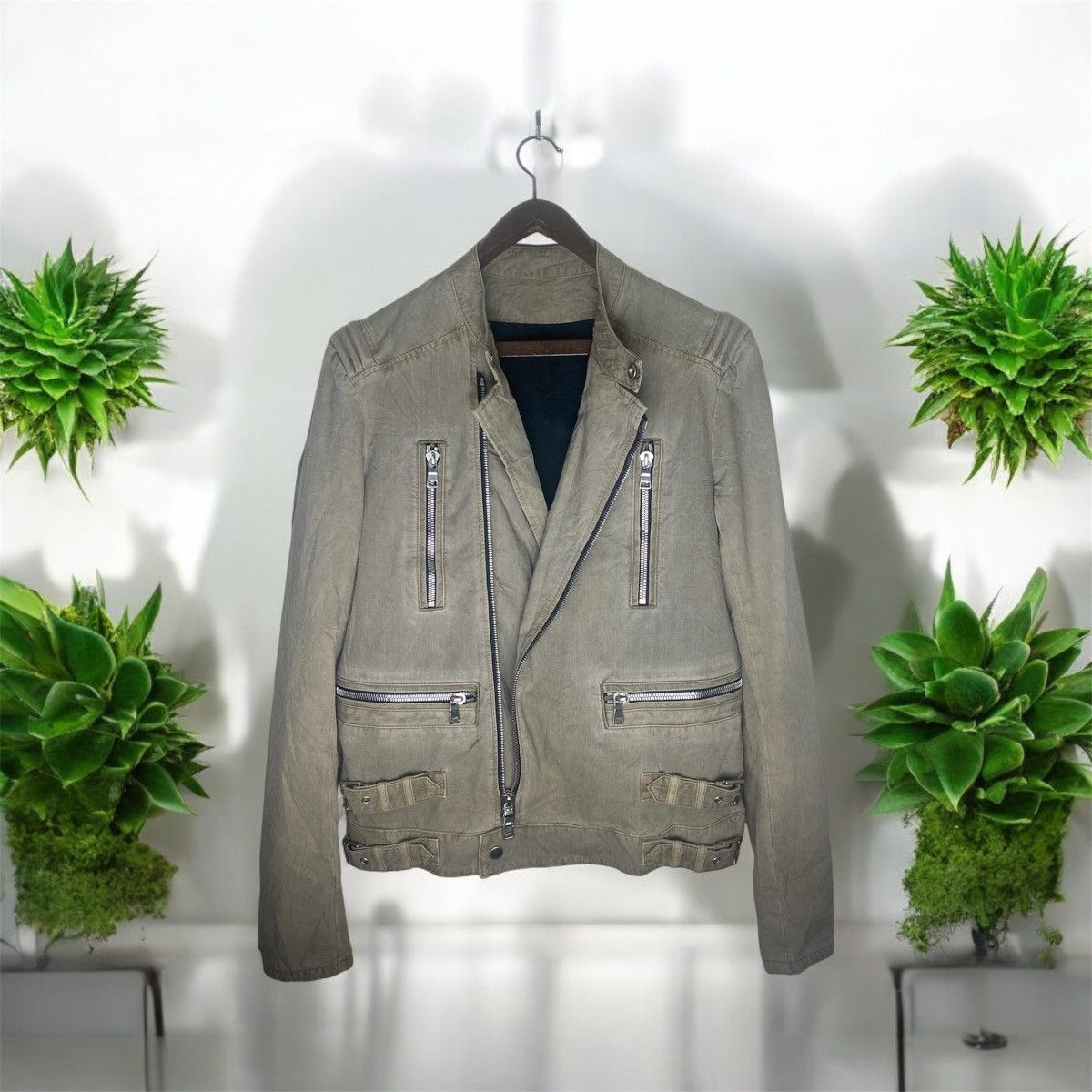 Balmain Balmain Paris Spring Summer 2016 Zip Up Biker Jacket Size US L / EU 52-54 / 3 - 5 Thumbnail