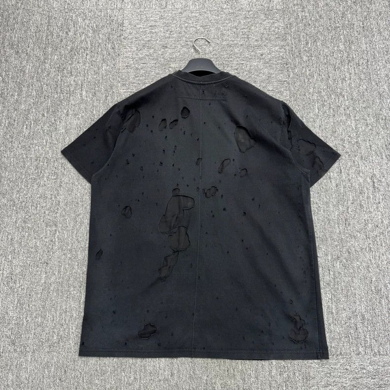 Givenchy Givenchy Ripped Distressed Printed Short Sleeve Size US M / EU 48-50 / 2 - 5 Thumbnail