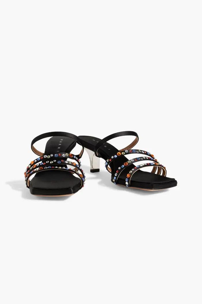 Marni o1w1db10125 Mules in Black Size US 7.5 / IT 37.5 - 2 Thumbnail