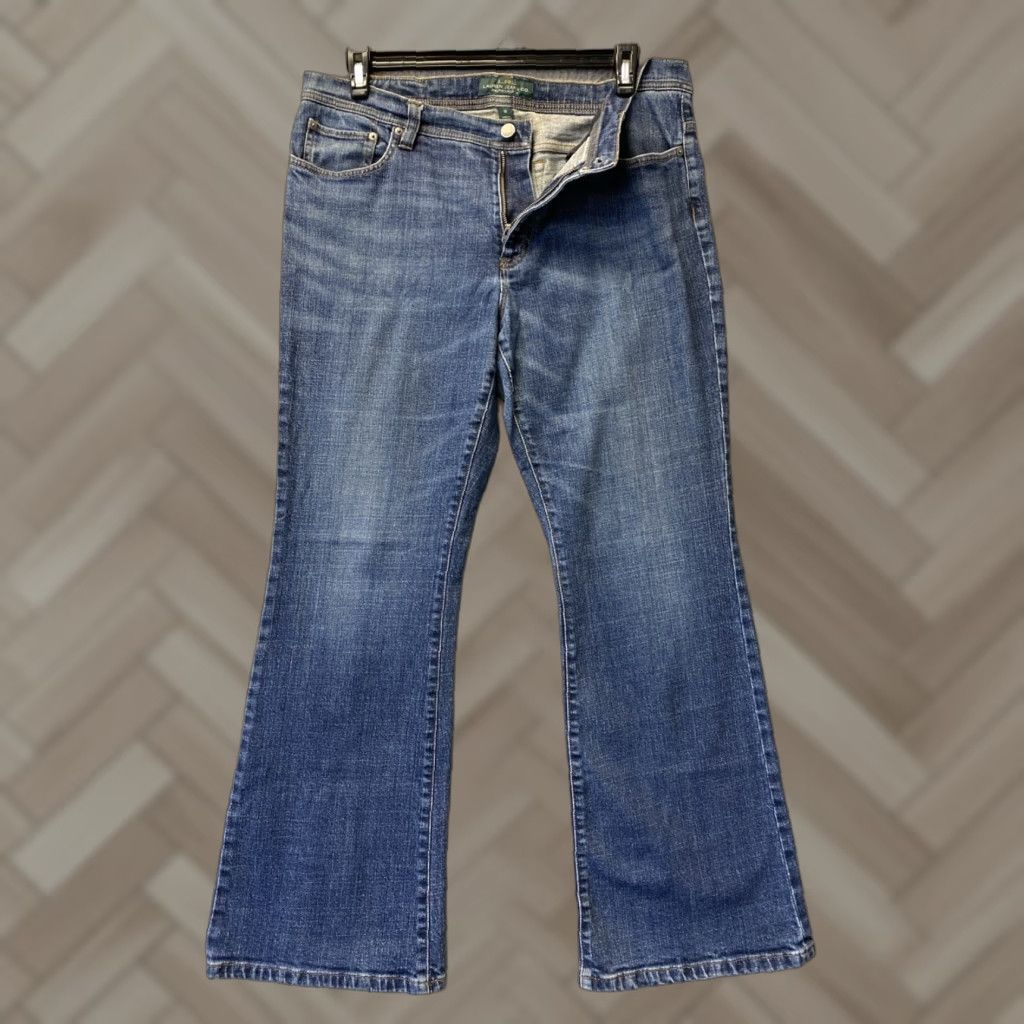 Ralph Lauren VINTAGE RRL Ralph Lauren Jeans Boot Cut Denim 36 Women’s 16 Blue Body 153-35 Women Size 25" / US 0 / IT 36 - 1 Thumbnail