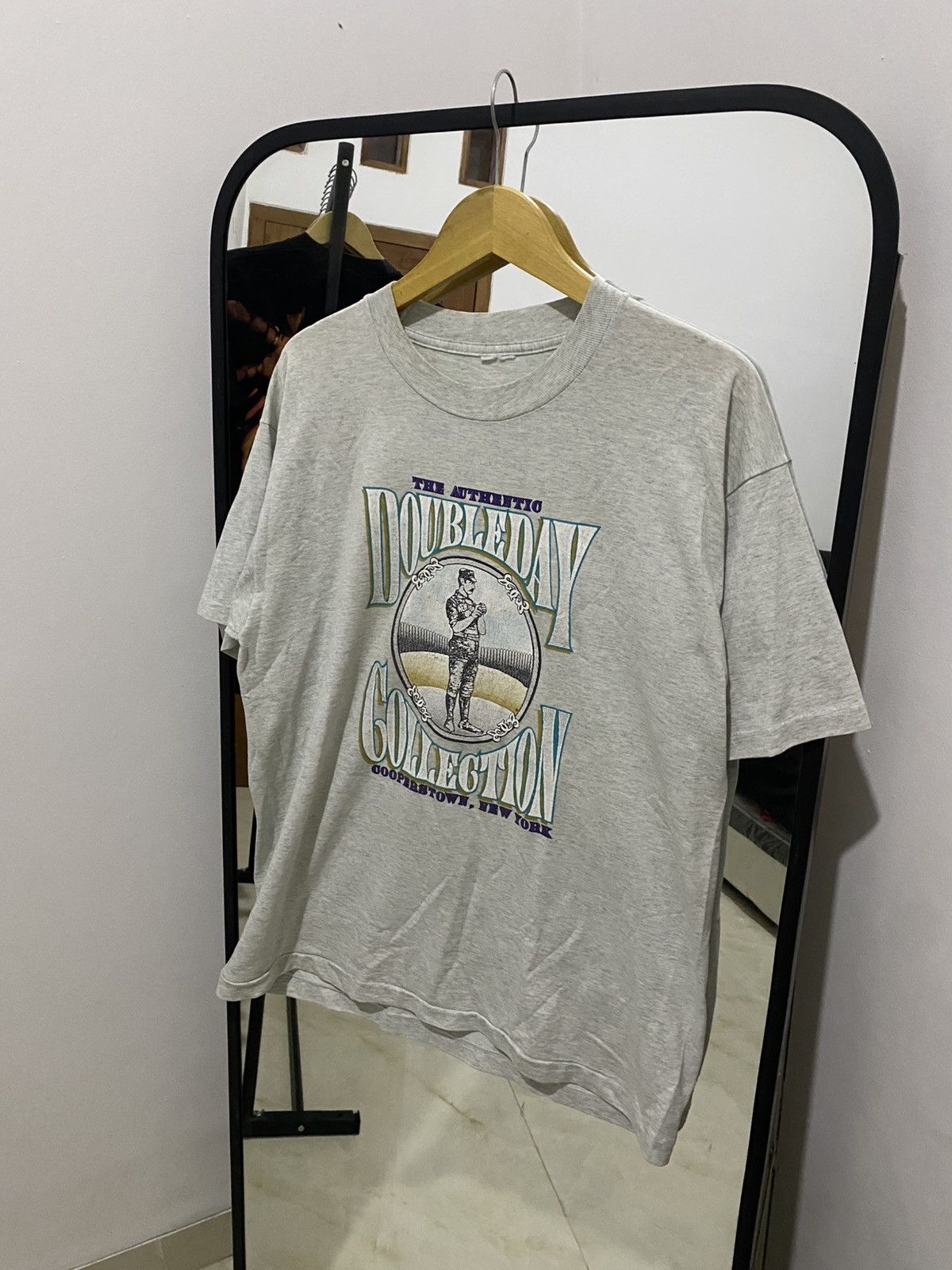 NFL Vintage DoubleDay Collection Gray Graphic T-shirt Rare Item Size US L / EU 52-54 / 3 - 1 Preview