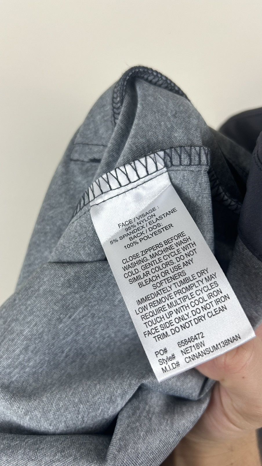 Vintage Soft Shell Jacket Medium Women Charcoal Size M / US 6-8 / IT 42-44 - 4 Thumbnail