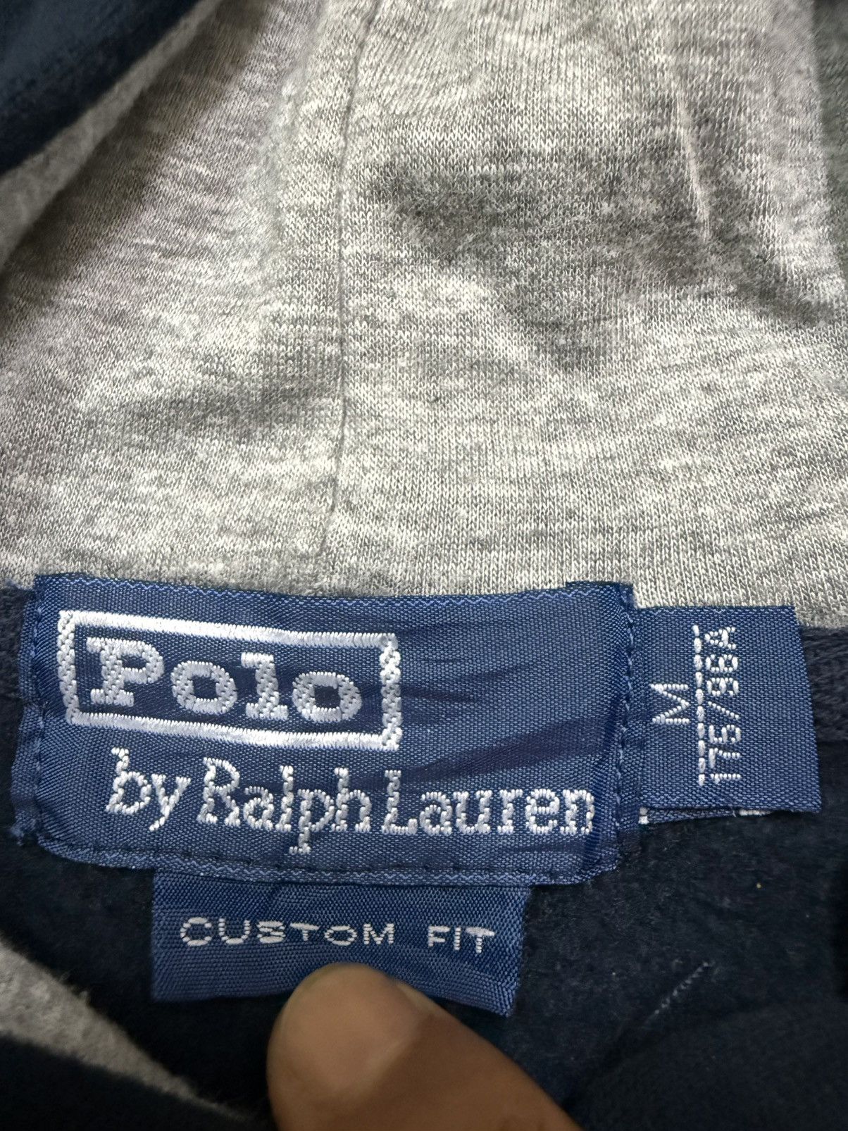 Polo Ralph Lauren Polo by Ralph Lauren Two Tone Colour Zip Up Sweater Hoodie Size US S / EU 44-46 / 1 - 6 Thumbnail