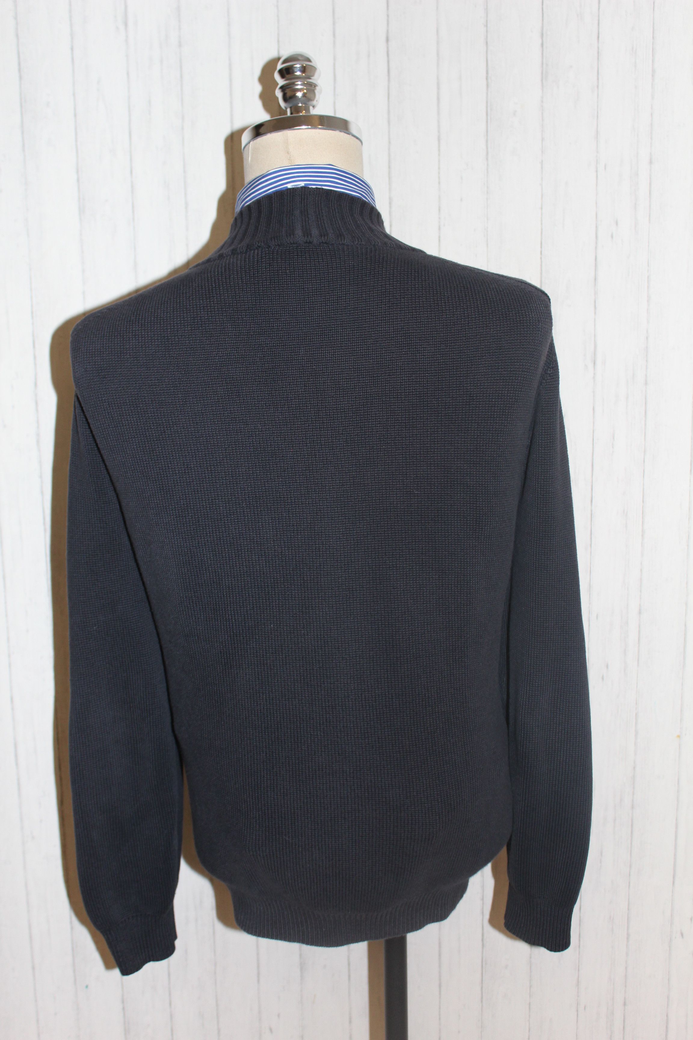 Lacoste Men's Lacoste Blue Bomber Style Jacket Size US L / EU 52-54 / 3 - 5 Thumbnail
