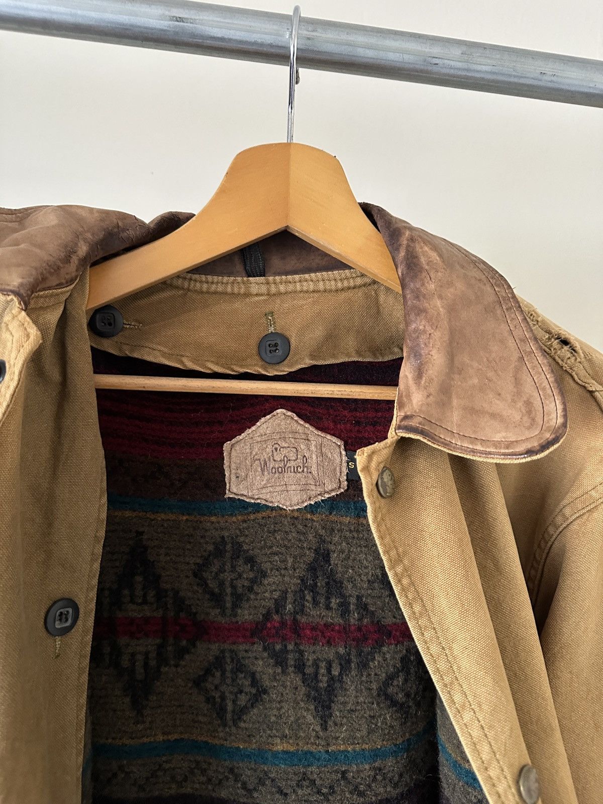 Vintage 1980s Woolrich Duck Cotton Jacket Size US S / EU 44-46 / 1 - 9 Thumbnail