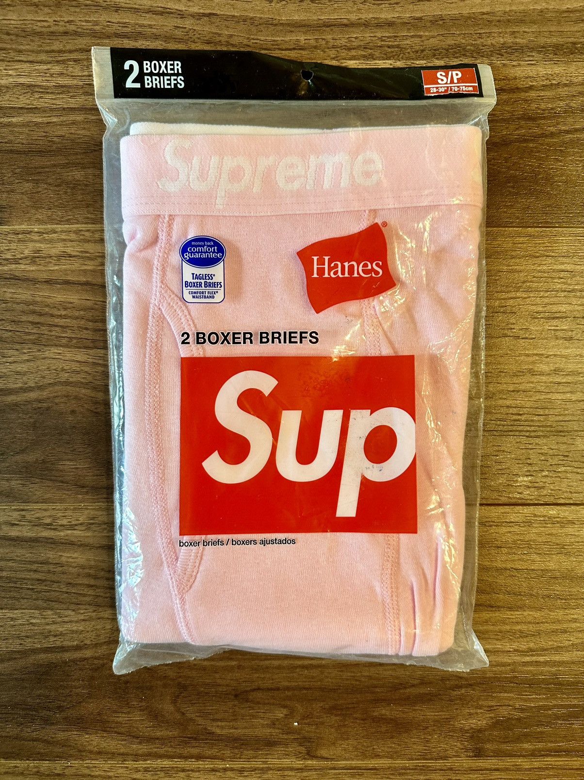 Supreme Supreme Hanes boxers (Pink) | Grailed
