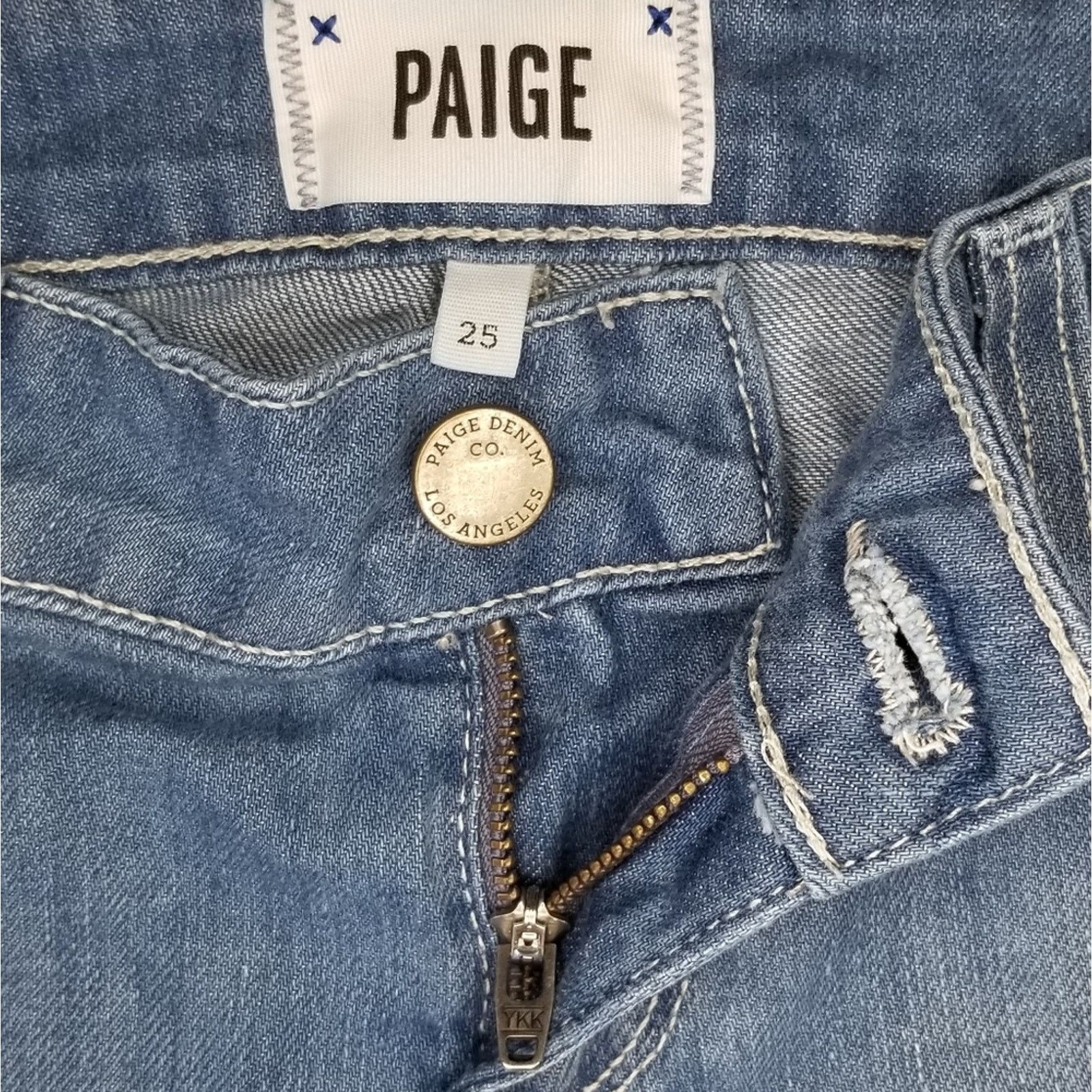 Paige Paige Echo Park Jean Shorts 25 / 0 Size 25" / US 0 / IT 36 - 6 Thumbnail