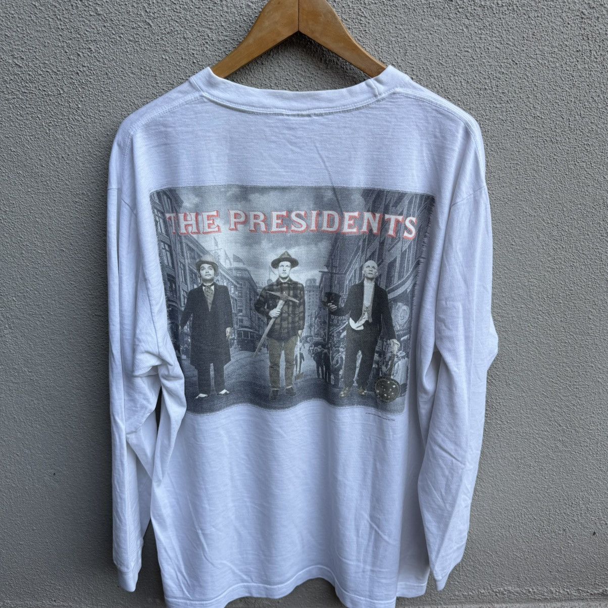 Band Tees Vtg 90s THE PRESIDENTS OF THE UNITED STATES AMERICA band Size US XL / EU 56 / 4 - 3 Thumbnail