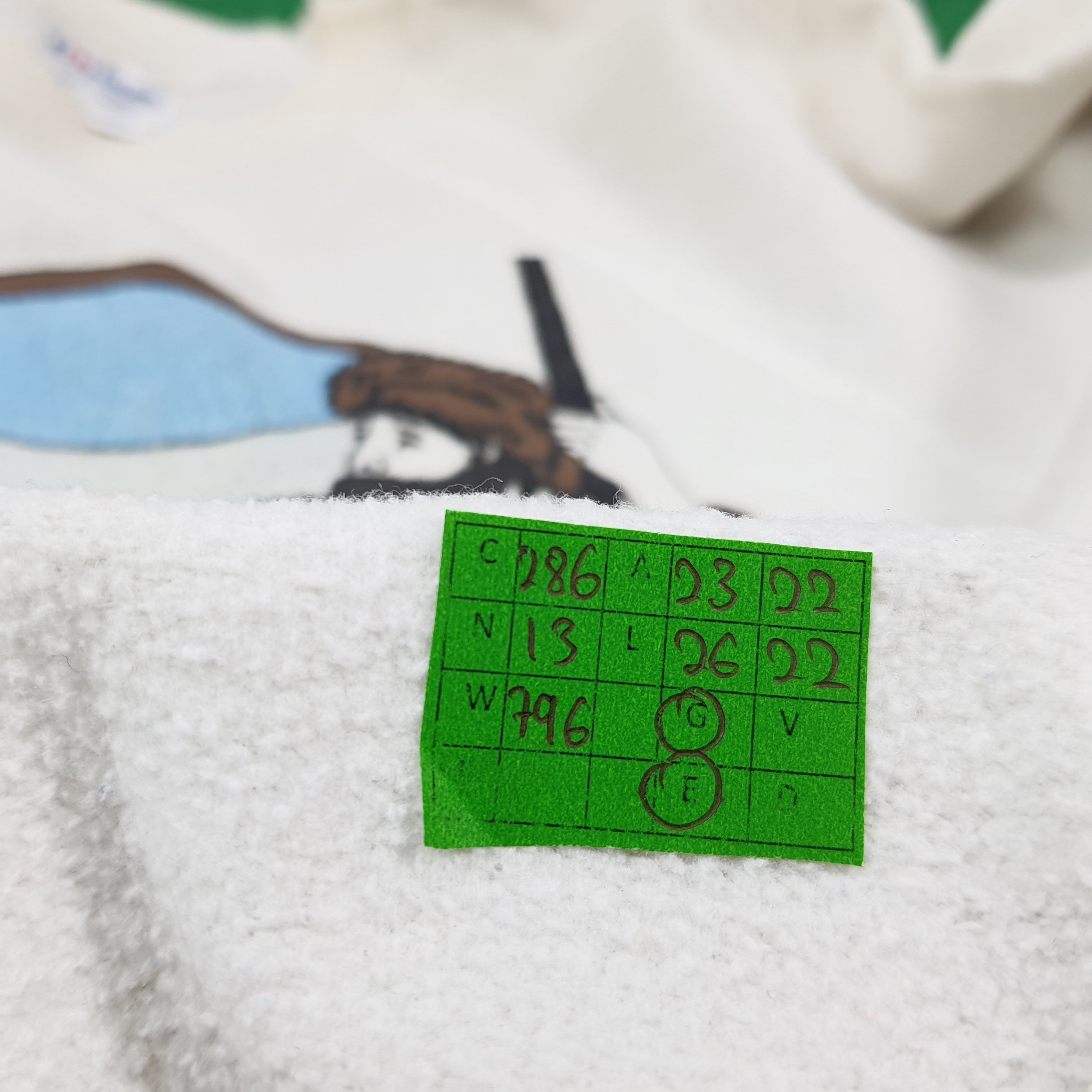 Hanes Vintage 90s Hanes Camp Daniel Boone Sweatshirt C286N13 Size US L / EU 52-54 / 3 - 7 Thumbnail