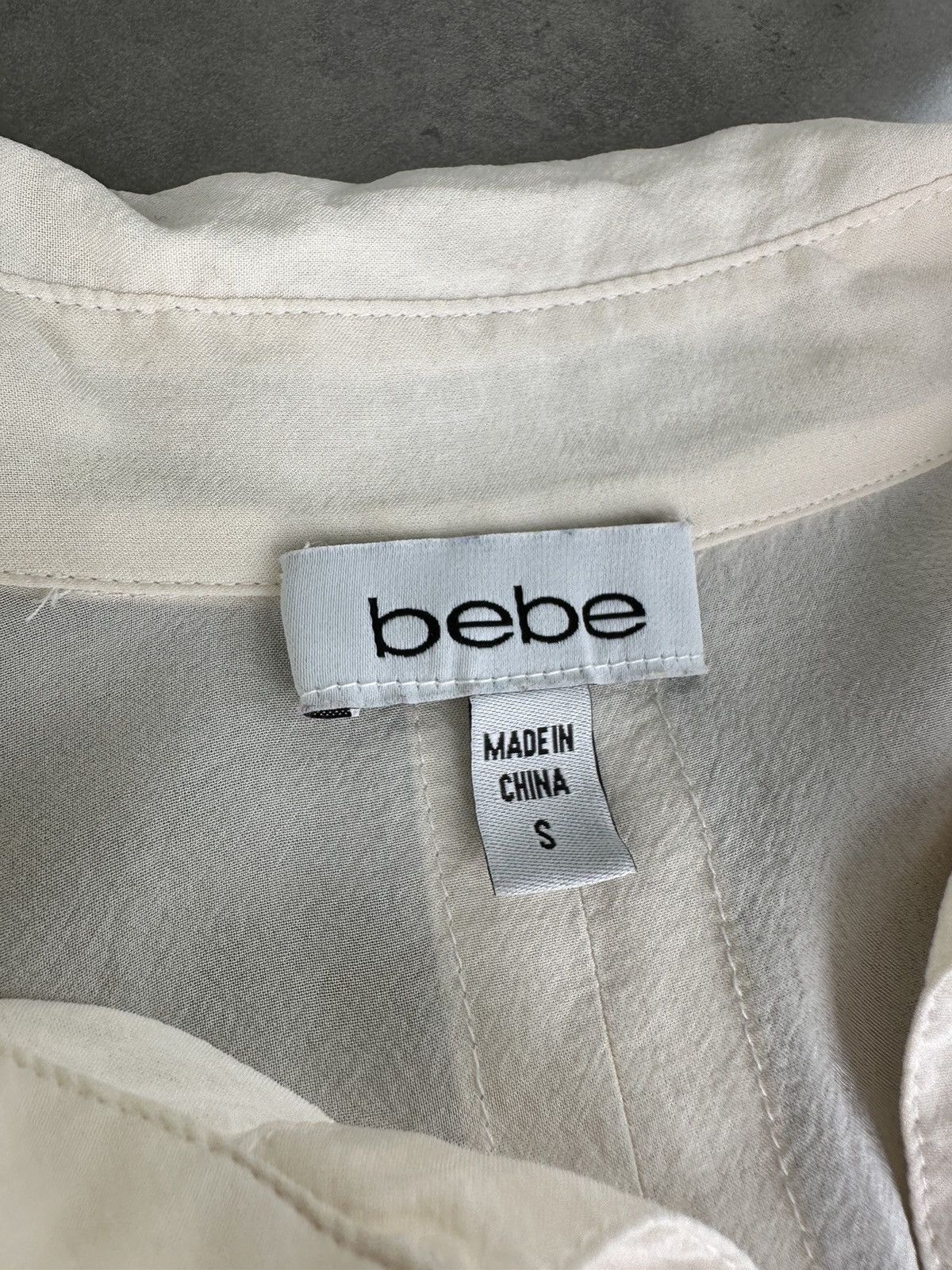 Bebe Bebe Silk Mini Dress Size S / US 4 / IT 40 - 2 Thumbnail