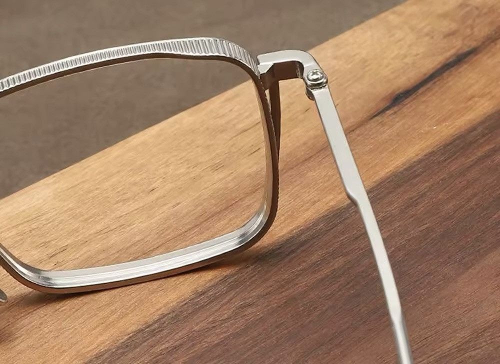 Jewelry × Vintage Office Casual Metal Basic Streetwear Glasses Size ONE SIZE - 4 Thumbnail