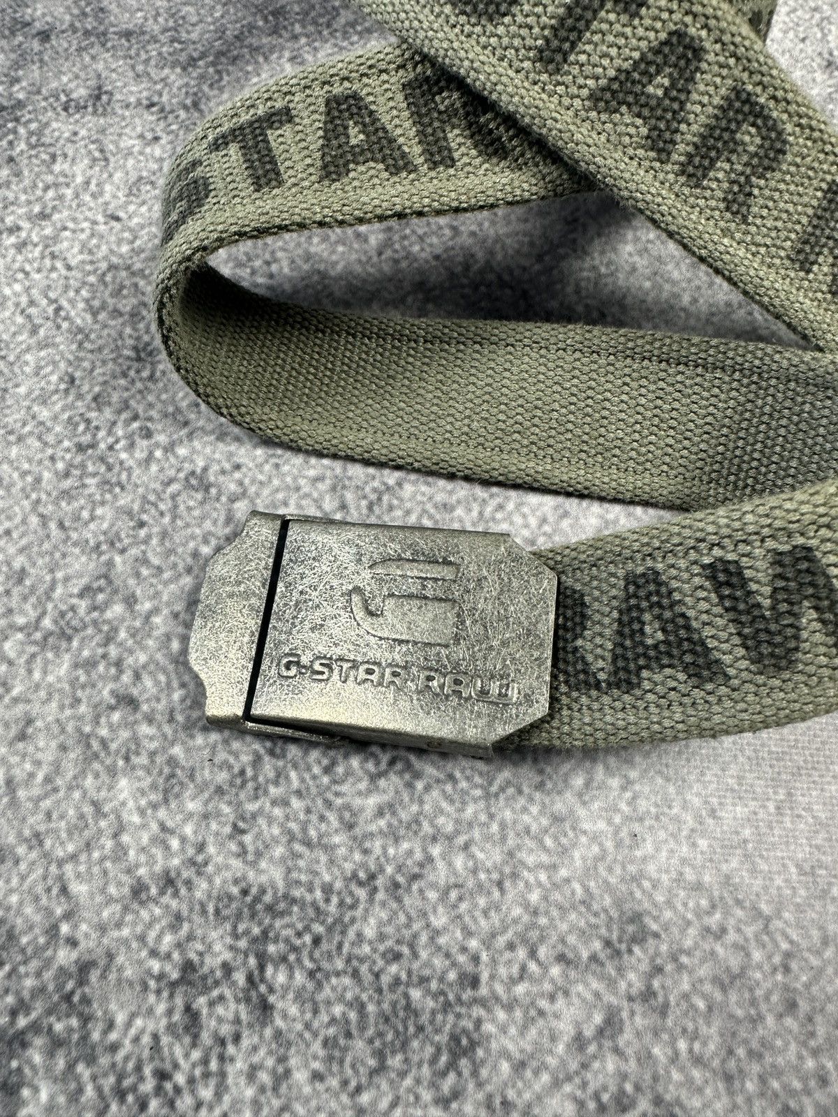 G-Star Y2K Vintage G-star Raw Logo Rare Belts Streetwear USA Style Size ONE SIZE - 2 Thumbnail