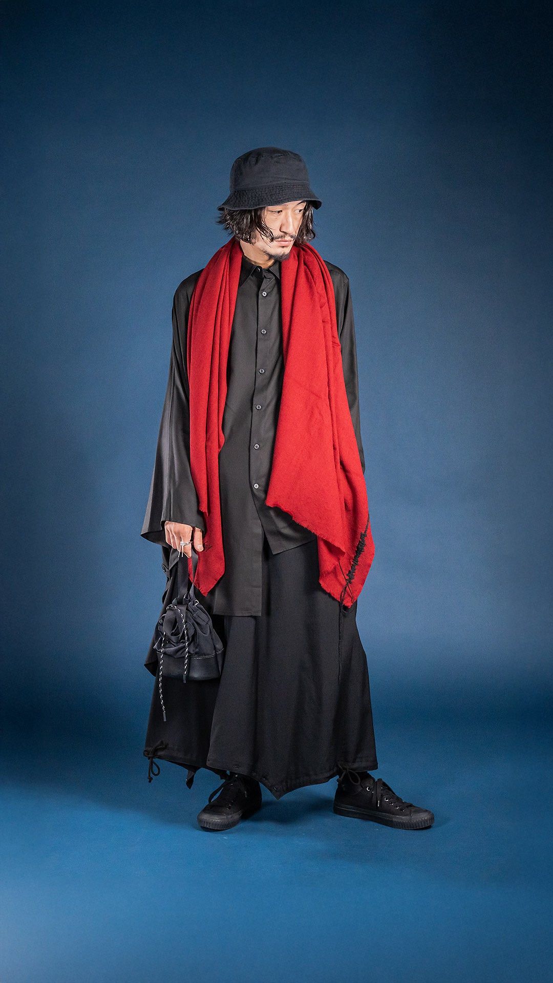 Yohji Yamamoto Yohji Yamamoto Pour Homme WGabardine Sarouel Skirt Wide Pant Size US 32 / EU 48 - 2 Thumbnail