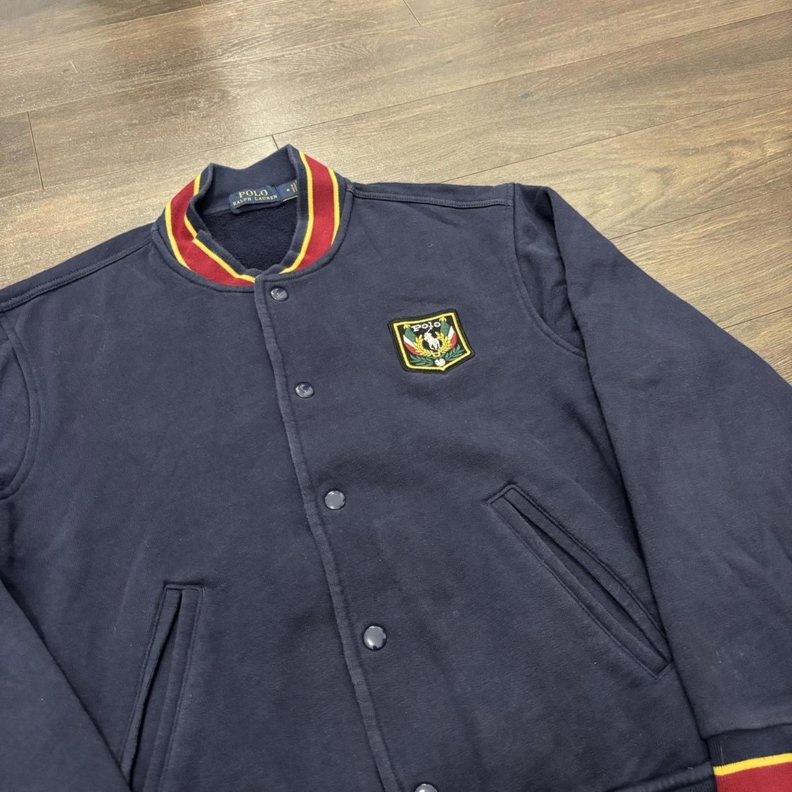 Polo Ralph Lauren vintage polo Ralph Lauren crest button up sweatshirt 00s M Size US M / EU 48-50 / 2 - 1 Thumbnail