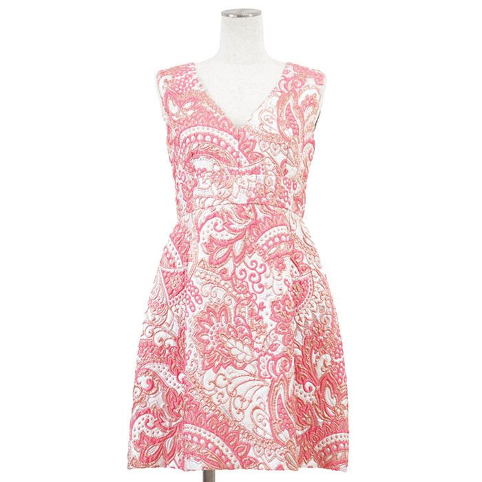 Dolce & Gabbana Dolce & Gabbana Dolce&Gabbana Metallic Jacquard Dress Textile Dresses DUTY FREE for USA Size ONE SIZE - 1 Thumbnail