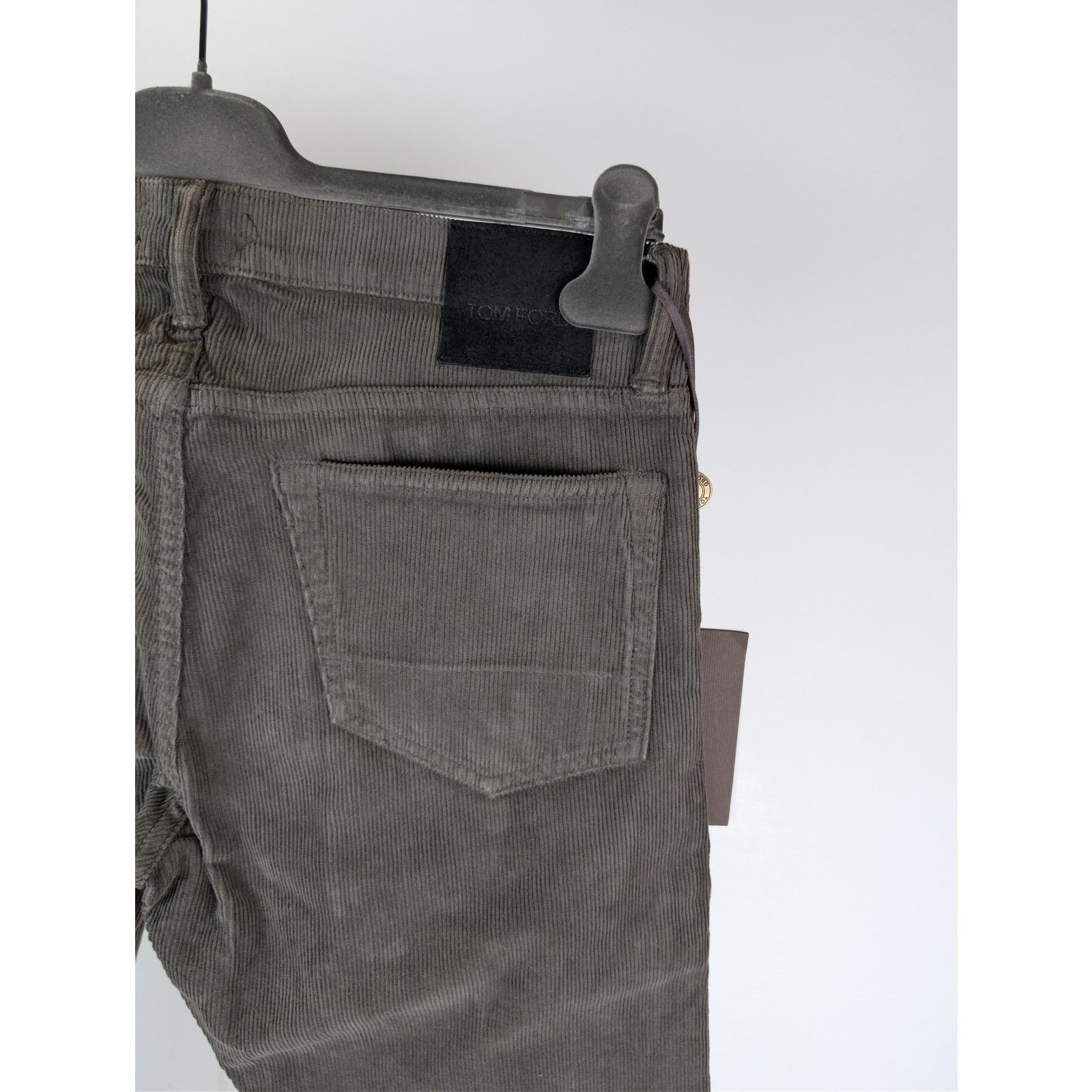 Tom Ford o1rshd1 Slim Fit Denim Jeans in Charcoal Size US 32 / EU 48 - 14 Thumbnail
